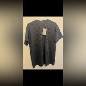 Balenciaga black Logo-Print Short Sleeve Tee